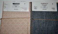 Lot 14 pcs Large 13″x26″ UPHOLSTERY FABRIC SAMPLES Woven Mixed Colors & Patterns
