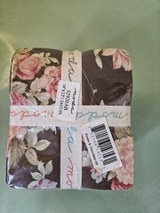 Moda Roses and Chocolate Fat Quarter Bundle 26 piece 18×22 Sentimental Studio