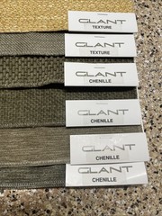 Glant Fabric lot of 42 Large Squares Scrapbooking Crafts 12 X 12