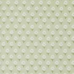 HARLEQUIN HENRY HOLLAND CURTAIN FABRIC Fellcroft 2.8 METRES NEPTUNE GREEN