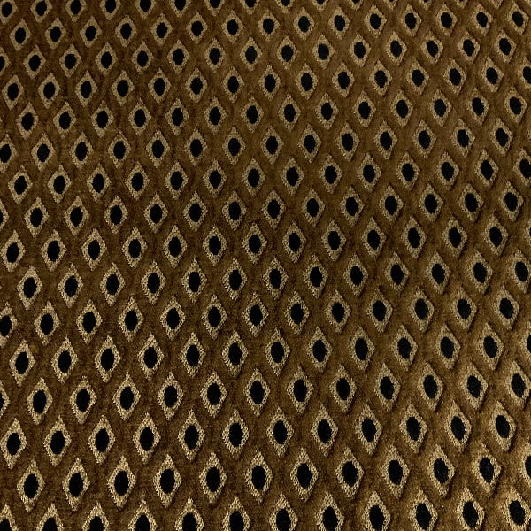 Richloom Faberge Coffee Brown Textured Diamond Upholstery Fabric