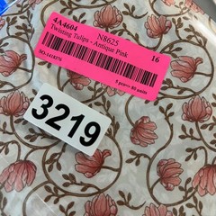 Belle Nouveau Connecting Threads Fabric Twisting Tulips Antique Pink 44″ x 4yds