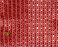 Civil War Victorian Era Reproduction Quilt Fabric Turkey Red