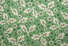 1 Yd Aunt Grace Judie Rothermel Marcus Bros Green Leaf Quilt Top Fabric