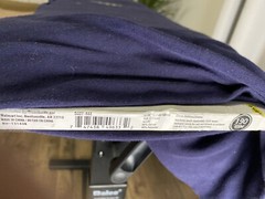 Navy Cotton/polyester Fabric For Sale