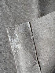 Lee Jofa Aerin Wessex Oyster Designer Fabric Remnant 24″x24″