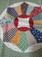 Lori Holt for Riley Blake Cook Book Apron Panel #3 Quilting HD11772 Retro Canvas