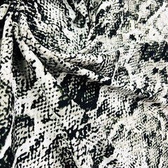 Animal Print Snake Print Nylon Spandex Fabric 60″wide by the Yard for Swimwear