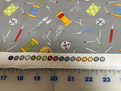 Fun Common Threads cotton coordinating Fabric for matching sewing panel
