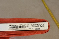By 1/2 Yd, Marbled-Orange Quilt Cotton Michael Miller/Krystal/1046-D, B951