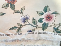 Margin Designs Fabric Jacobean Chintz Floral 6.75 Yards x 53″ Satin Feel