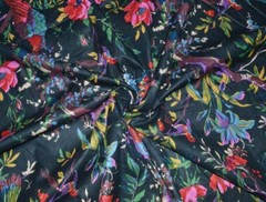 Indian Cotton Running Sewing Craft Flowrs Prints Fabric Dressmaking 15 Yard