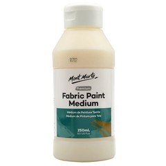 Mont Marte Fabric Paint Medium Premium (8.5 US fl.oz), 8.45 Fl Oz (Pack of 1)