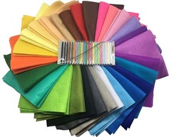 Felt Fabric 28pcs 12 x 8 30cm x 20cm 1.4mm Thick Soft Felt Nonwoven Fabric Sh…