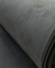 Foam Charcoal Suede Headlining Foam Backed Fabric 60″ Wide 3 yards