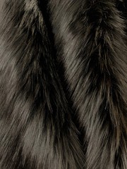 Sasha BLACK 2 Inch Long Pile Soft Luxury Faux Fur Fabric