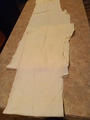 Cotton Fabric Lot Of 4 Pieces Home Decor