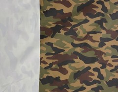 Waterproof 4oz NYLON Fabric Material PU Coated – CAMOUFLAGE