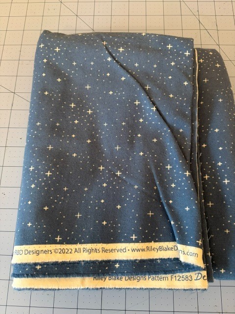 Riley Blake Little Stars Flannel Fabric 1.9 yards. # F12583 (2022) RBD Designs