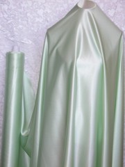 New 100% Silk Charmeuse Fabric Solid Powder Blue Per Yard