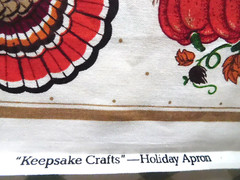 3 SEWING Projects-Halloween & Thanksgiving- Vest, Apron & Tote Bag Cranston VIP