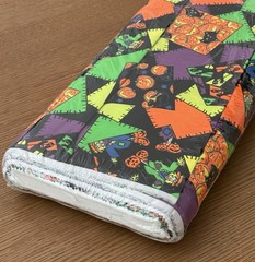 Wamsutta Hallmark Card Halloween New Scary 60” x 25yd Fabric Orange Purple Green