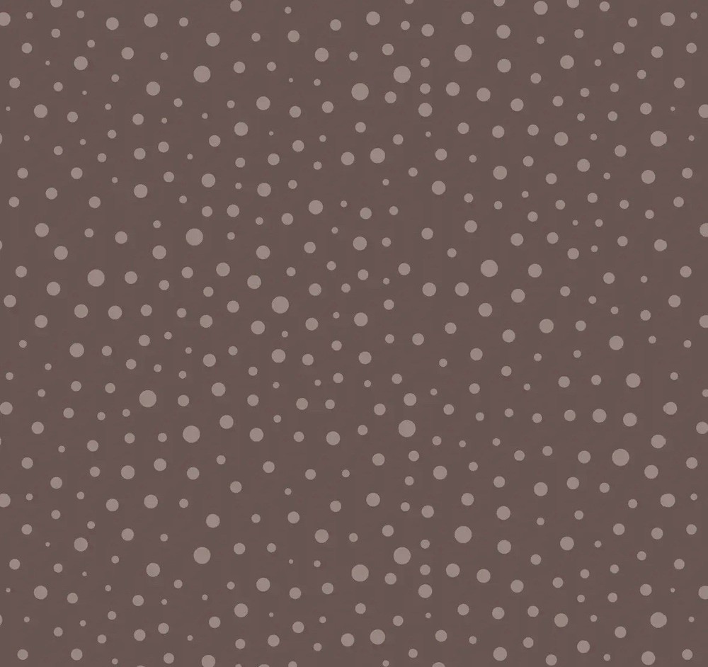 Camelot Fabrics Mink Brown Dotties Sold BTY 44” Rich Color