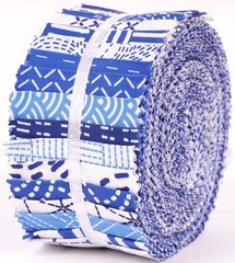 Soimoi 40Pcs Japanese Sashiko Print Cotton Precut Fabrics for Quilting Craft …