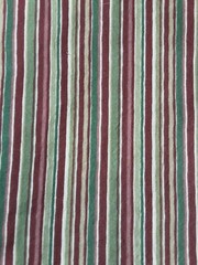 Fabric 37 Striped Squares 10 1/2 L X 10 1/2 W Multicolor