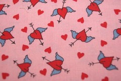 1 Yd Aunt Grace Judie Rothermel Marcus Bros Valentine Arrows Quilt Top Fabric