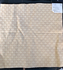 THIBAUT Bernard in Yellow 16 3/4″ Textural Fabric Sample + small extra