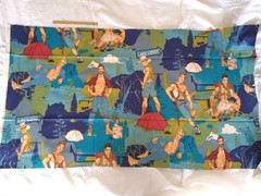 USA Cotton Alexander Henry Outdoor Fabric 108 x 60cm