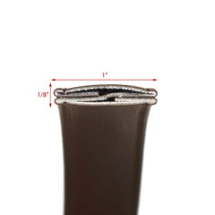 Malibu Boat Binding Pull Strap | Mojave Brown 1 Inch Vinyl (YD)