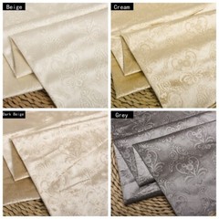 1M Embossed Velvet Fabric Floral Solid Soft Home Car Upholstery Decor Cloth DIY