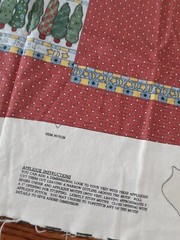 NORTHERN WOODS VEST Springs Inc Cotton Fabric Panel Adult, Cut & Sew,