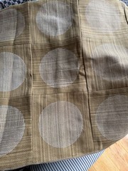 Schumacher Una Hand Block Print Ochre Fabric