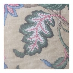 P KAUFMANN Jacobean Floral Antique Brissac Upholstery Fabric Yard 54″W Sold/yd