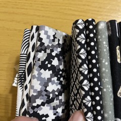 Benartex Color Spectrum Favorites Black White Fat Quarter Fabric Bundle 10pcs