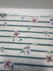 WAVERLY SCHUMACHER Flowerpatch Garden Gate FABRIC 50” WIDE 2-3 YARDS Floral