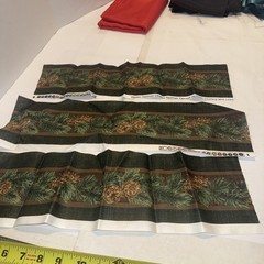 11 Piece Fabric Lot Mixed Sizes And Prints Dragon Design Flowers Fine China Wow!