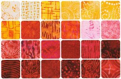 Berry Lemonade Expressions Batiks Riley Blake 5″ Stacker 100% Cotton Precuts