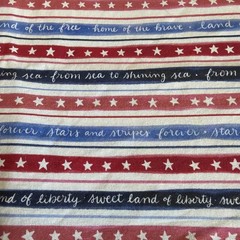 36” Of Cotton Land Of Free (640)