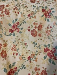 Designer Embroidered Feel Floral Brocade Jacquard Upholstery 7.5+ Yds