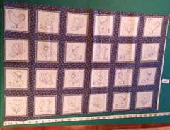 FQs 1/4 Yd Scraps 1930s Reproduction feedsack style pastels cotton quilt Fabric