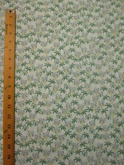 PALM TREES TROPICAL ISLAND MIAMI BRIGHT SURF SURFING COTTON FABRIC FQ