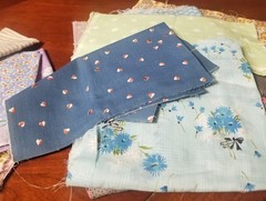 Quilting fabric – cottons, Lots Of Florals And Prints, Multicolored