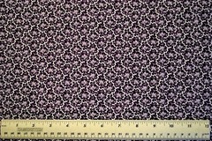 17″ 100% cotton fabric Purple Floral quilting sewing crafts home decor