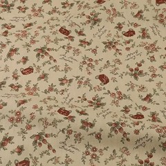 Layer Cake Fabric 42 Pcs 10″ x 10″ Pre-Cuts Vintage Light Brown for Quilting