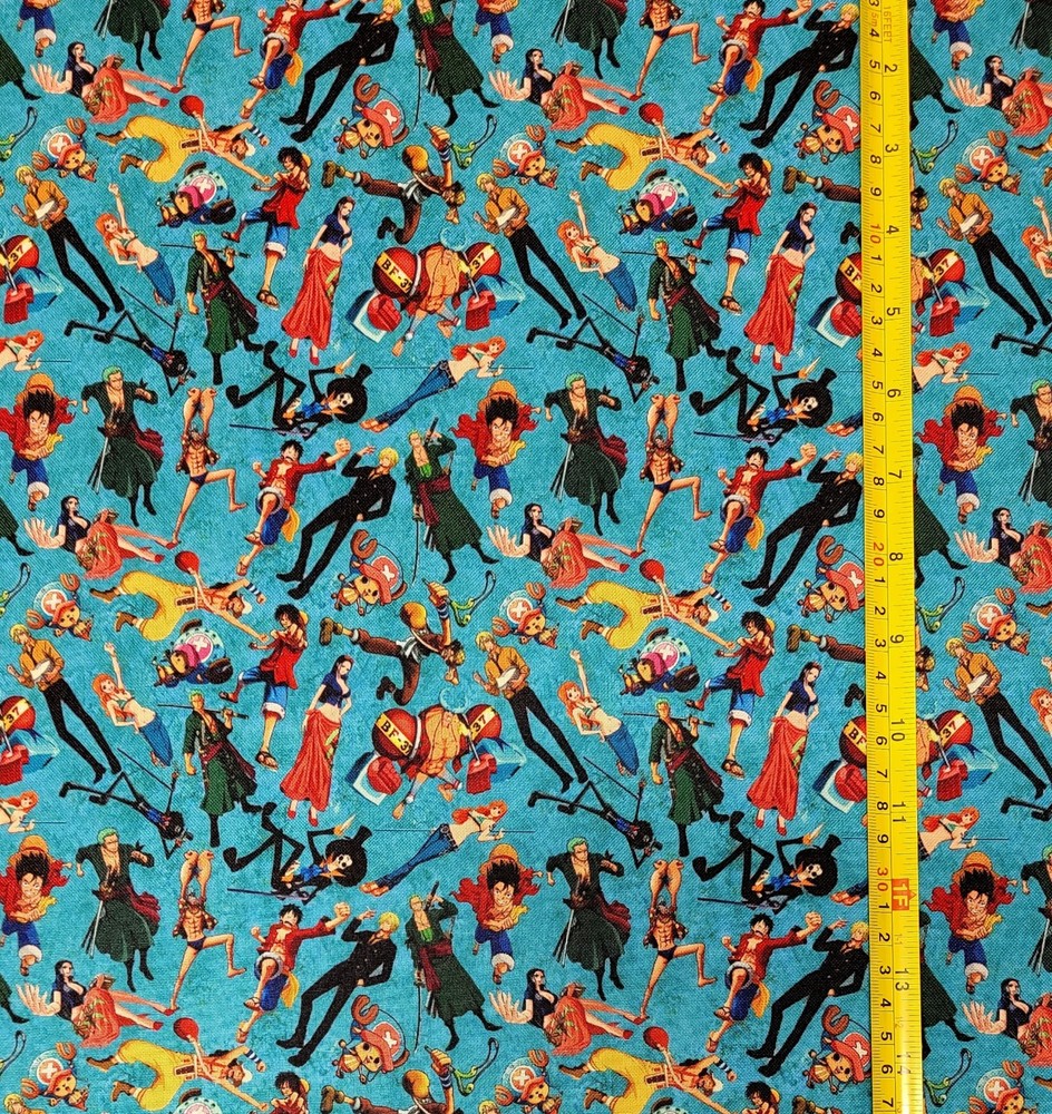 ONE PIECE ANIME 1 YARD FABRIC ( 36″ X 58″ ) BRAND NEW