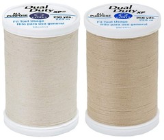 Coats Natural & Buff Bundle – Dual Duty XP General 500 yards, &